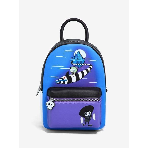 Her Universe Beetlejuice Sandworm Mini Backpack NWT